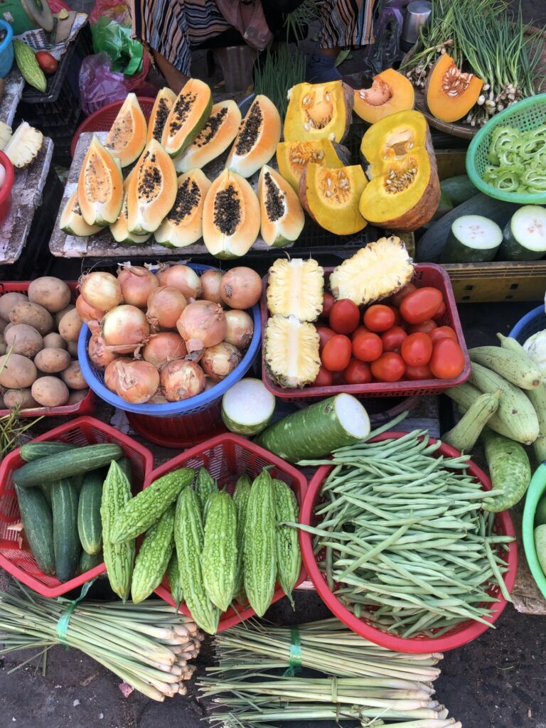 Fruit and vegetable picture taken in Vietnam by Don't tell my sisters in 2023